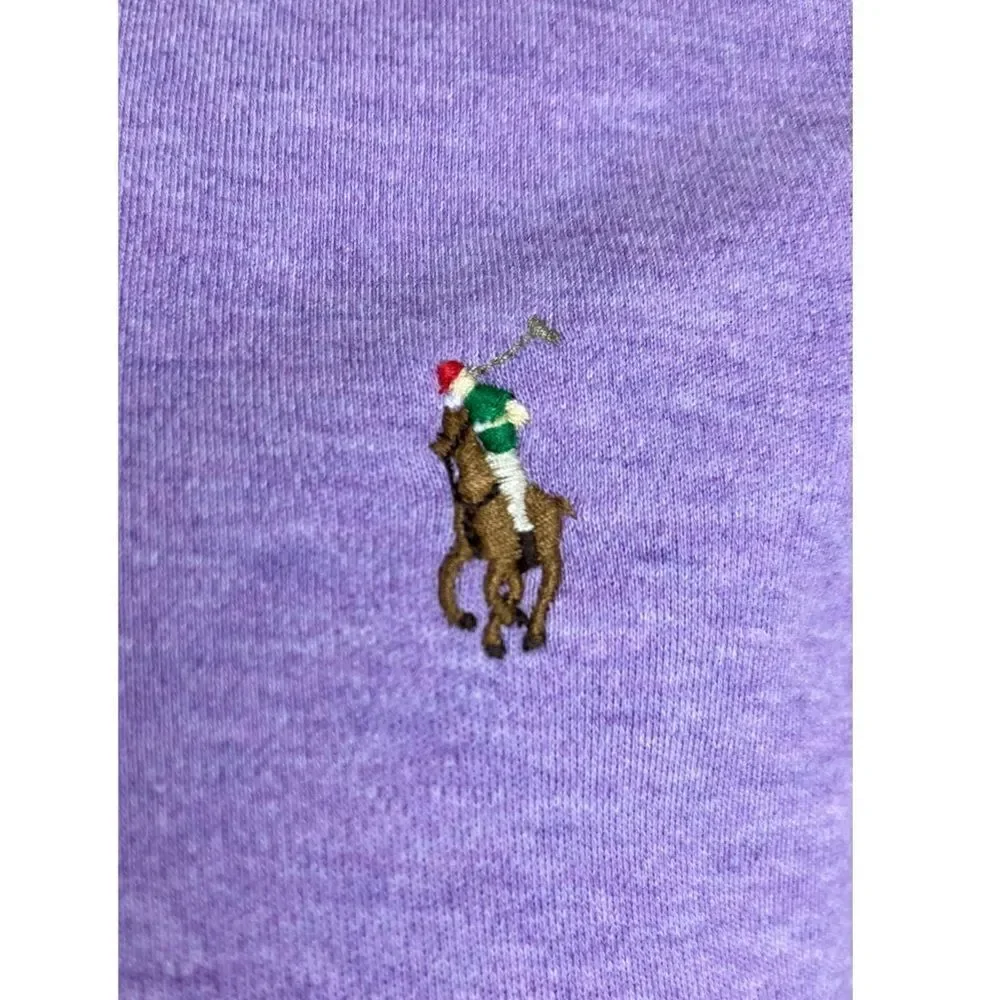Polo by Ralph Lauren Men's S/S Classic Fit in Heather Purple Like New Size XL